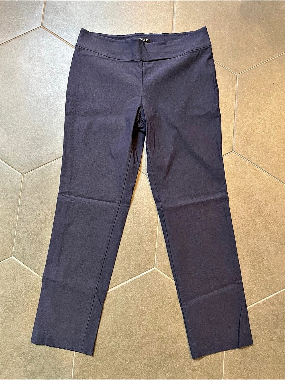 NIC+ZOE Straight Leg Pants in Navy Size 14 Like New